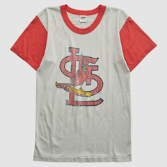 St. Louis Cardinals Trench 90s T-shirt - White - S by Fanatics Real Vintage T-shirts
