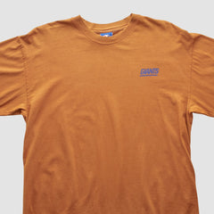 New York Giants Champion 2000s Long Sleeve T-shirt Orange Vintage
