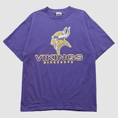 Minnesota Vikings Tultex 90s T-shirt Purple Vintage