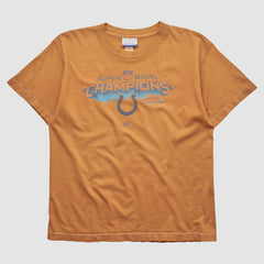 Indianapolis Colts Reebok 2007 T-shirt Orange Vintage