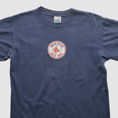 Boston Red Sox Majestic 2000s T-shirt - Navy - M by Fanatics Real Vintage T-shirts