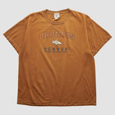 Denver Broncos NFL 2000s T-shirt Brown Vintage