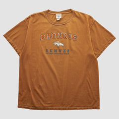 Denver Broncos NFL 2000s T-shirt Brown Vintage