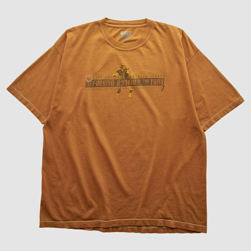 Pittsburgh Steelers Reebok 2004 T-shirt Orange Vintage