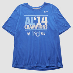 Kansas City Royals Nike 2014 T-shirt - Blue - L by Fanatics Real Vintage T-shirts