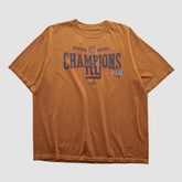 New York Giants Reebok 2008 T-shirt Orange Vintage