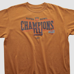 New York Giants Reebok 2008 T-shirt Orange Vintage