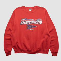 St. Louis Cardinals Lee Apparel 2004 Pullover Sweatshirt - Red - XL by Fanatics Real Vintage Pullover