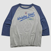 Chicago Cubs Majestic 2009 T-shirt - Heather Gray - M by Fanatics Real Vintage T-shirts