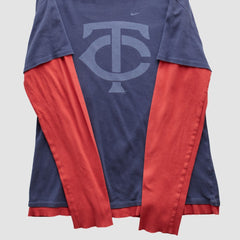 Minnesota Twins Nike 2010s Long Sleeve T-shirt - Navy - M by Fanatics Real Vintage T-shirts