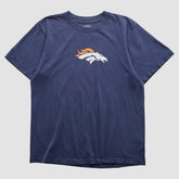 Denver Broncos Reebok 2000s T-shirt Navy Vintage