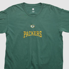Green Bay Packers NFL 2000s Long Sleeve T-shirt Green Vintage