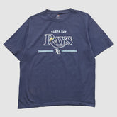Tampa Bay Rays MLB 2008 T-shirt - Navy - XL by Fanatics Real Vintage T-shirts