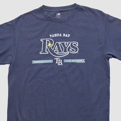 Tampa Bay Rays MLB 2008 T-shirt - Navy - XL by Fanatics Real Vintage T-shirts