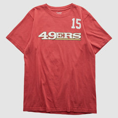 San Francisco 49ers Reebok 2010s T-shirt Red Vintage