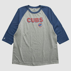 Chicago Cubs Lee Apparel 2000s T-shirt - Heather Gray - XL by Fanatics Real Vintage T-shirts