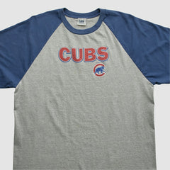 Chicago Cubs Lee Apparel 2000s T-shirt - Heather Gray - XL by Fanatics Real Vintage T-shirts