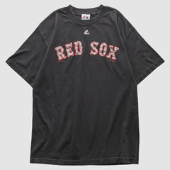 Boston Red Sox Majestic 2010s T-shirt - Black - M by Fanatics Real Vintage T-shirts