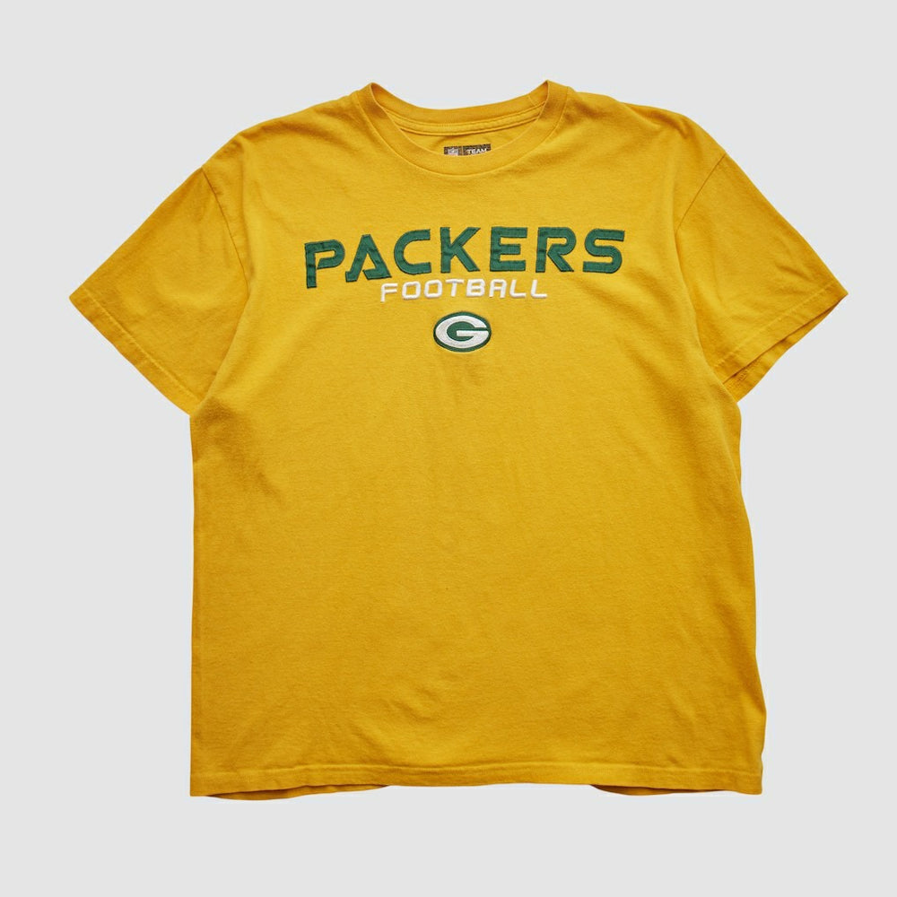 Green Bay Packers NFL 2000s T-shirt Yellow Vintage