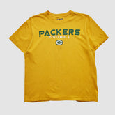 Green Bay Packers NFL 2000s T-shirt Yellow Vintage