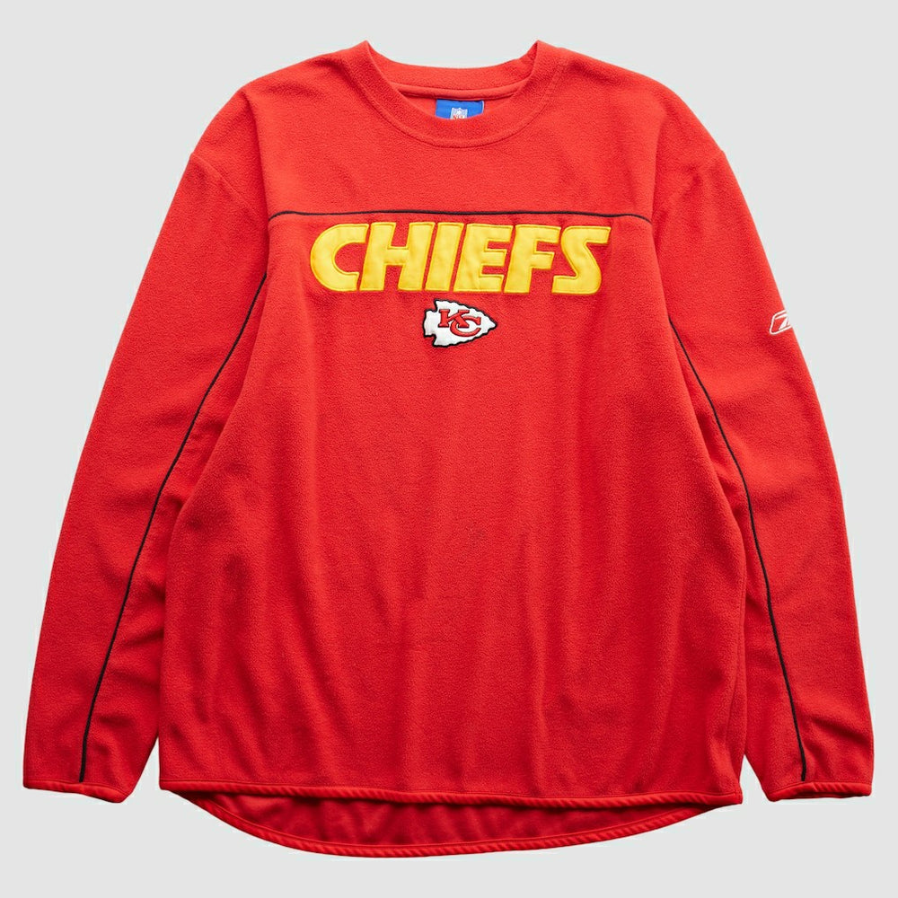 Kansas City Chiefs NFL 2000s Pullover Sweatshirt Red Vintage