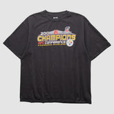 Pittsburgh Steelers NFL 2010 T-shirt Black Vintage