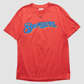 Milwaukee Brewers Majestic 2000s T-shirt - Red - M by Fanatics Real Vintage T-shirts