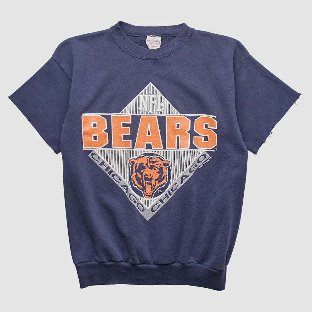 Chicago Bears Tultex 90s Pullover Sweatshirt Navy Vintage