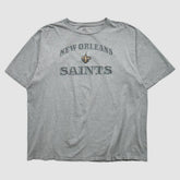 New Orleans Saints NFL 2000s T-shirt Heather Gray Vintage