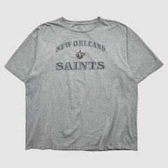 New Orleans Saints NFL 2000s T-shirt Heather Gray Vintage