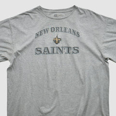New Orleans Saints NFL 2000s T-shirt Heather Gray Vintage