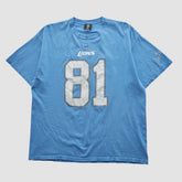Detroit Lions NFL 2010s T-shirt Light Blue Vintage