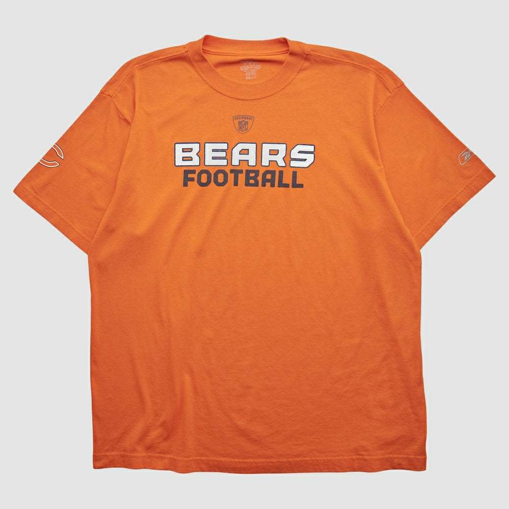 Chicago Bears Reebok 2000s T-shirt Orange Vintage