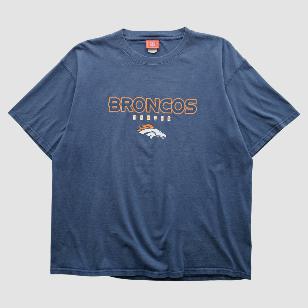 Denver Broncos NFL 2000s T-shirt Blue Vintage