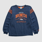 Denver Broncos 2000s Pullover Sweatshirt Navy Vintage