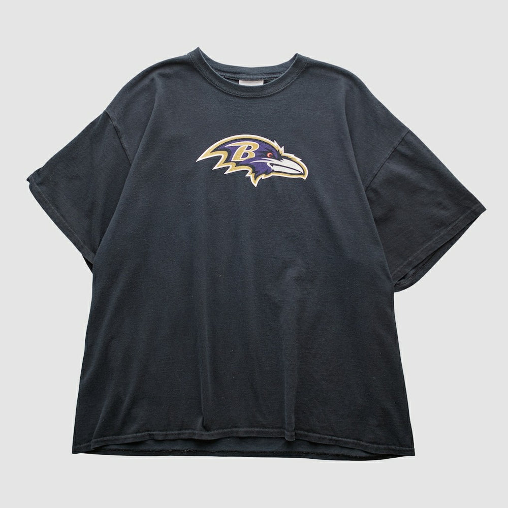 Baltimore Ravens Reebok 2000s T-shirt Black Vintage