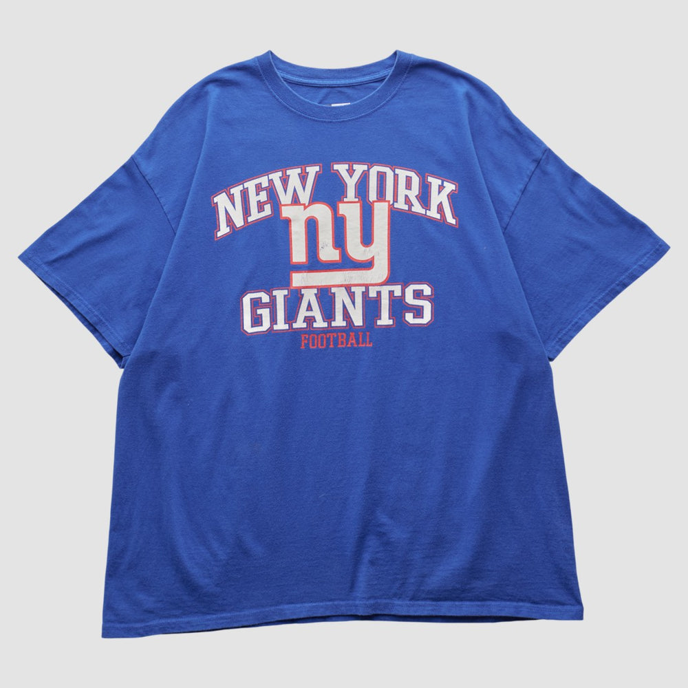 New York Giants NFL 2010s T-shirt Blue Vintage
