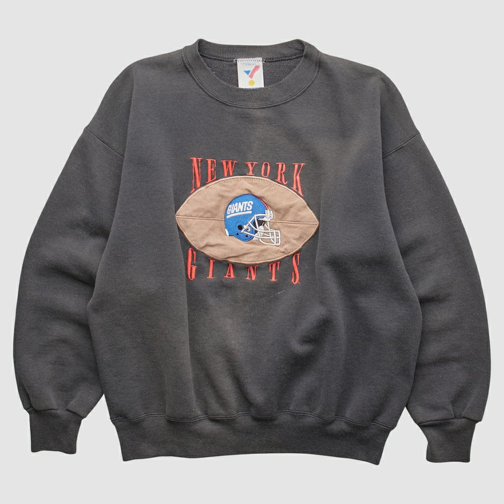 New York Giants Artex Sportswear 90s Pullover Sweatshirt Charcoal Vintage