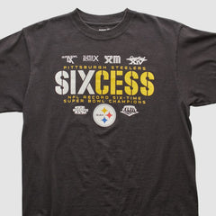Pittsburgh Steelers Reebok 2009 T-shirt Black Vintage