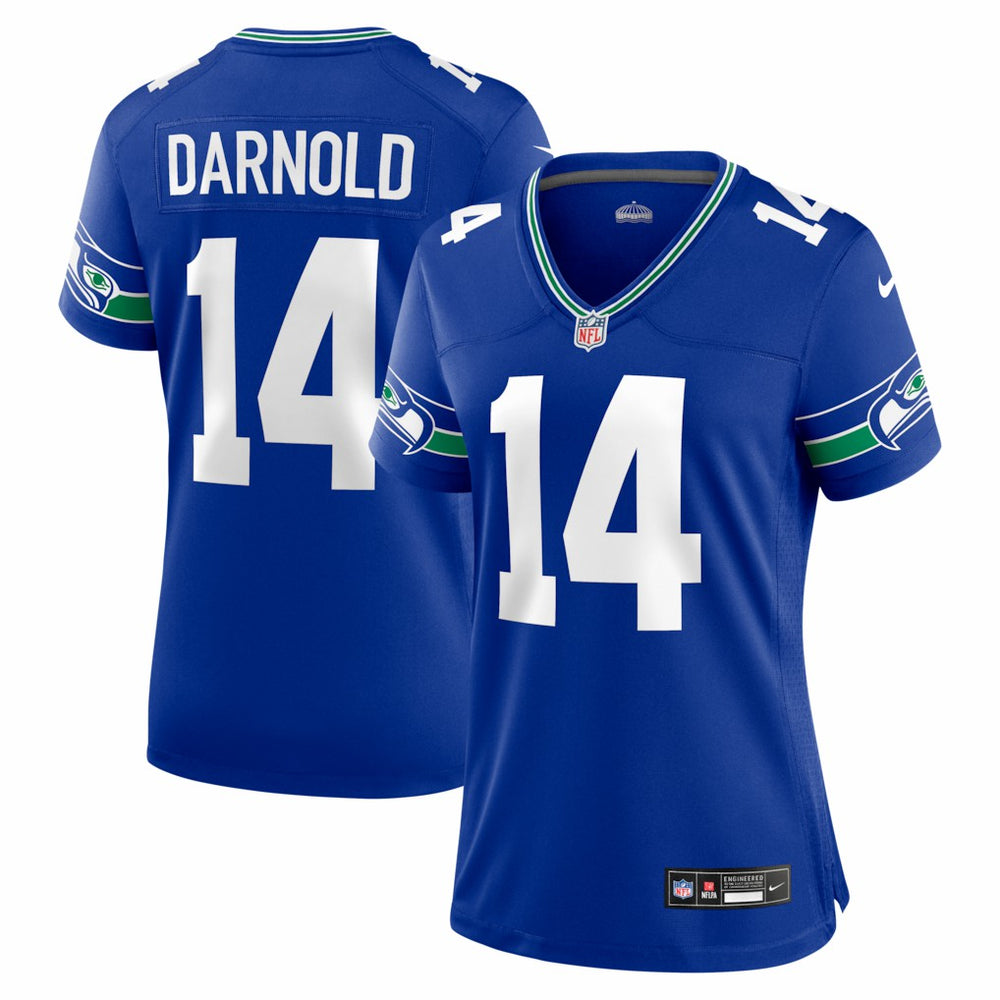 NFL Sam Darnold Seattle Seahawks Women's Alternate Game Jersey - Royal