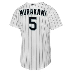 MLB Munetaka Murakami Chicago White Sox Nike Youth Home Replica Jersey - White