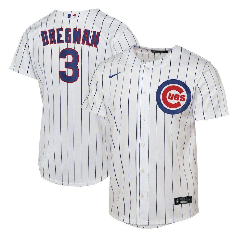 MLB Alex Bregman Chicago Cubs Nike Youth Home Replica Jersey - White