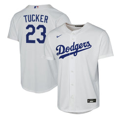 MLB Kyle Tucker Los Angeles Dodgers Nike Youth Home Replica Jersey - White