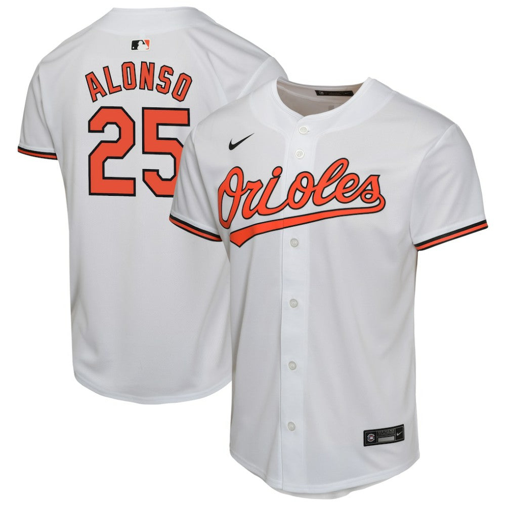 MLB Pete Alonso Baltimore Orioles Nike Youth Game Player Jersey - White