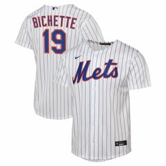 MLB Bo Bichette New York Mets Nike Youth Home Replica Jersey - White