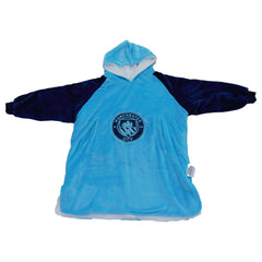 Manchester City Unisex Character World Hugzee Hoodie Blue