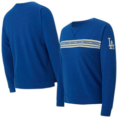 Los Angeles Dodgers Concepts Sport Women's Birch French Terry Long Sleeve T-Shirt - Royal T-shirts