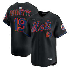 MLB Bo Bichette New York Mets Nike Alternate Limited Jersey - Black