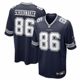 Luke Schoonmaker Dallas Cowboys Team Game Jersey Navy