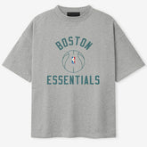 Boston Celtics Fear of God x Barkley L. Hendricks Unisex 90's T-Shirt Heather Gray